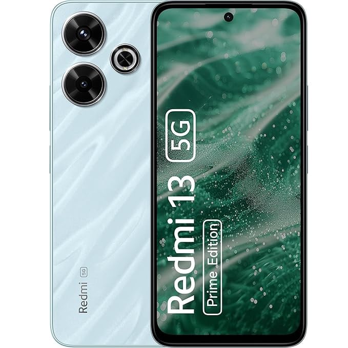 Redmi 13 5G Prime Edition Hawaiian Blue 8GB128GB India product image from Amazon