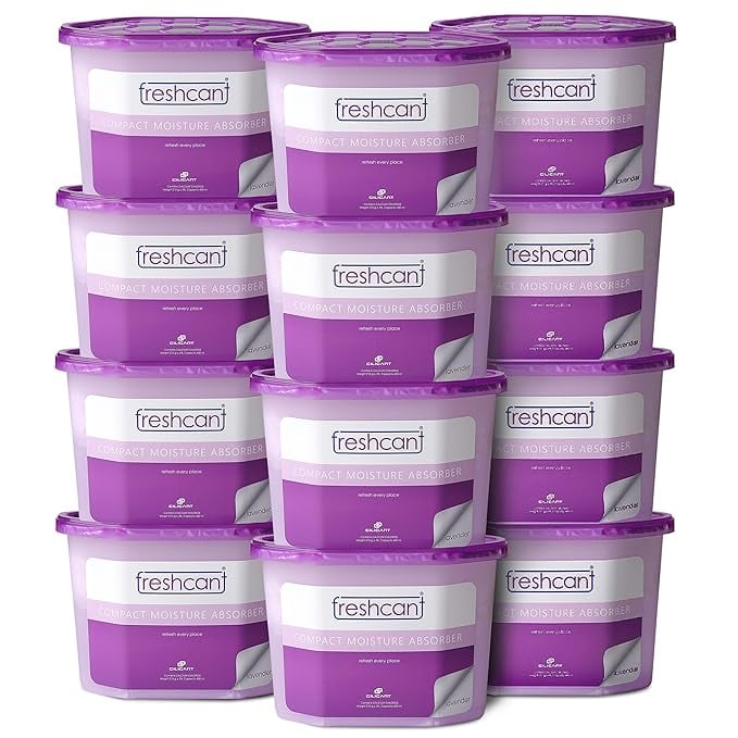 freshcant Moisture Absorber Dehumidifier Wardrobe Cupboards product image from Amazon