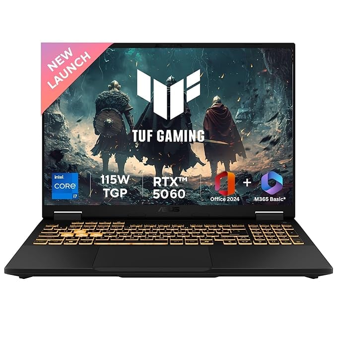 ASUS TUF F16 14th Gen Intel Core i7 14650HX Gaming product image from Amazon