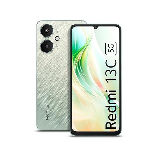 Redmi 13C 5G Startrail Green 4GB RAM 128GB Storage MediaTek product image from Amazon