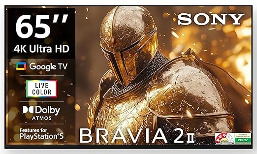 Sony 164 cm 65 inches BRAVIA 2M2 Series 4K Ultra HD Smart product image from Amazon