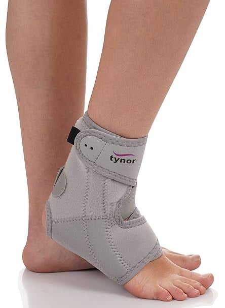 Tynor Ankle Support Neo Grey Universal Size 1 Unit - Ankle product image from Amazon
