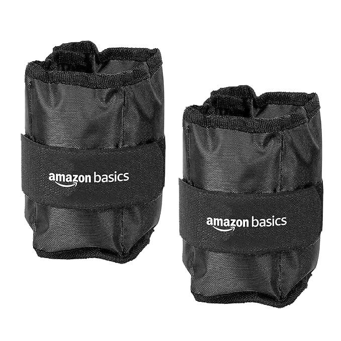 Amazon Basics Canvas Ankle Weight 0.5 Kg Set 2 - Wrist product image from Amazon