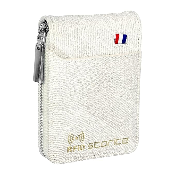 Storite PU Leather 9 Slot RFID Vertical Credit Debit Card product image from Amazon