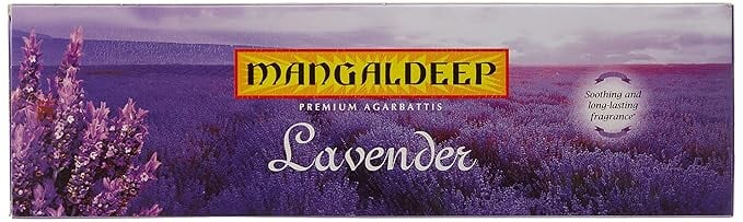 Mangaldeep Agarbatti - 84 Sticks Lavender - Incense Sticks product image from Amazon