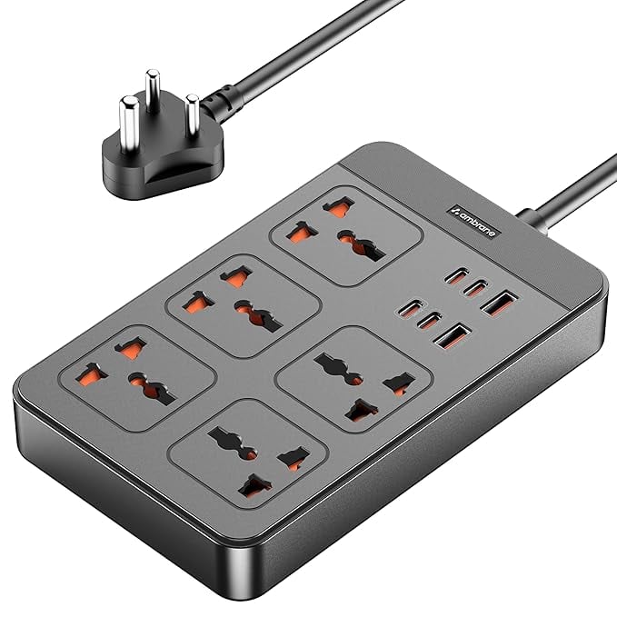 Ambrane Extension Board 4 Type C 2 USB 5 International product image from Amazon