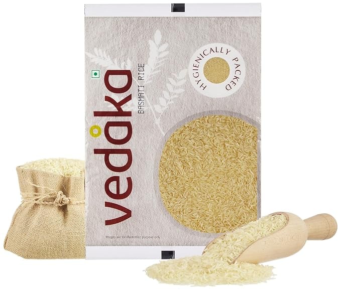 Amazon Brand - Vedaka Basmati Rice 5 Kg Long Grain Super product image from Amazon