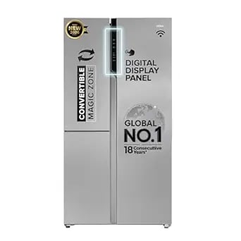 Haier 598 L 3 Star Frost Free Expert Inverter Smart Sense - Amazon product photo Haier 598 L 3 Star Frost Free Expert Inverter Smart Sense product image from Amazon