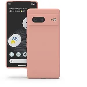 YATWIN Silicone Back Case for Google Pixel 7, Soft-Touch Phone Back Cover for Google Pixel 7 - Pink