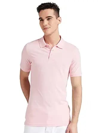 Amazon Brand Symbol Mens Cotton Rich Polo Shirt Collar