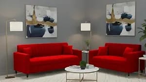 amata omega 3 2 seater suede velvet fabric sofa set two - Amazon product photo amata omega 3 2 seater suede velvet fabric sofa set two product image from Amazon