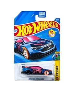 Hot Wheels Mercedes Benz Cla HW HW Euro Ages 3 and Up 181/250 (Blue)