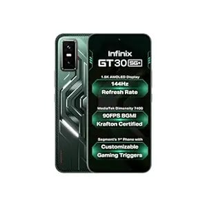 Infinix Gt 30 5g Pulse Green 8gb Ram 128gb Storage Cyber - Amazon product photo Infinix Gt 30 5g Pulse Green 8gb Ram 128gb Storage Cyber product image from Amazon