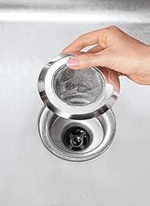 Decorcrafts Stainless Steel Sink Strainer Kitchen Drain