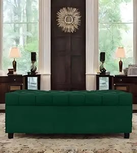 amata eagle 2 seater ottoman pouffe green suede velvet - Amazon product photo amata eagle 2 seater ottoman pouffe green suede velvet product image from Amazon