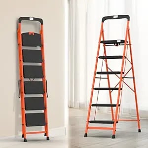 Bonkaso Climb Easy 6 Step Heavy Duty Foldable Steel Kitchen - Amazon product photo Bonkaso Climb Easy 6 Step Heavy Duty Foldable Steel Kitchen product image from Amazon
