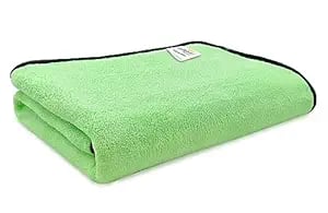 Softspun Microfiber Bath Towel 1 Pc Green Ultra Absorbent - Amazon product photo Softspun Microfiber Bath Towel 1 Pc Green Ultra Absorbent product image from Amazon