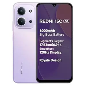 Redmi 15c 5g Dusk Purple 4gb 128gb Royale Design Massive - Amazon product photo Redmi 15c 5g Dusk Purple 4gb 128gb Royale Design Massive product image from Amazon