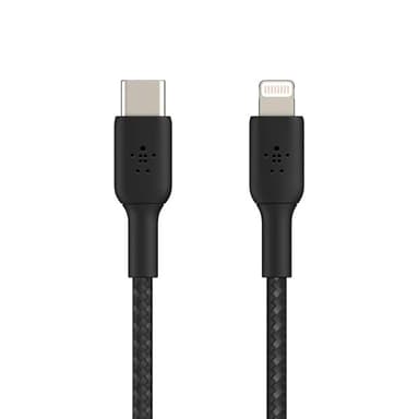 Belkin Apple Certified Braided Lightning USB-C Charge Sync