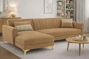 adorn india premium luster 6 seater l shape sofa set velvet - Amazon product photo adorn india premium luster 6 seater l shape sofa set velvet product image from Amazon