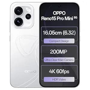 Oppo Reno15pro Mini 5g Glacier White 12gb Ram 512gb Storage