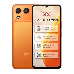 itel zeno 200 comet orange 4 gb ram 128 gb storage 6.75 hd - Amazon product photo itel zeno 200 comet orange 4 gb ram 128 gb storage 6.75 hd product image from Amazon