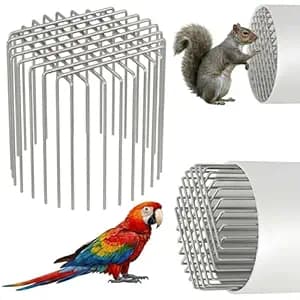 Stainless Steel Drain Pipe Cover, Adjustable Outdoor Drain Protector for 3” & 4” Pipes, Anti-Bird & Rodent Guard, Rust-Proof Mesh Drain Strainer for Leaves & Debris, Gutter Protector (1 Pcs)