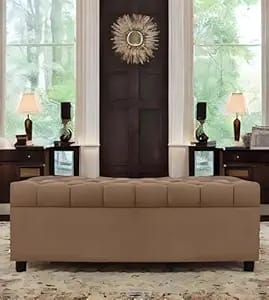 amata eagle solid wood 2 seater ottoman pouffe camel suede - Amazon product photo amata eagle solid wood 2 seater ottoman pouffe camel suede product image from Amazon