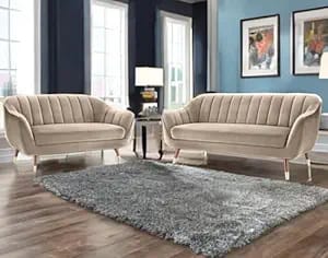 amata marino solid wood 3 2 seater cream suede velvet sofa - Amazon product photo amata marino solid wood 3 2 seater cream suede velvet sofa product image from Amazon