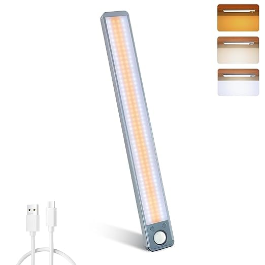 Aluminium Under Cabinet Light 14Inch Wireless Closet Light - Amazon product photo Aluminium Under Cabinet Light 14Inch Wireless Closet Light product image from Amazon