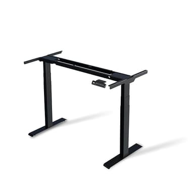 ErgoYou - Electric Height Adjustable Standing Table - Dual Motor 3 Stage - 125 Kg Max Weight Capacity - E15 Series - Ergonomic Sit Stand Computer Desk (Only Frame)