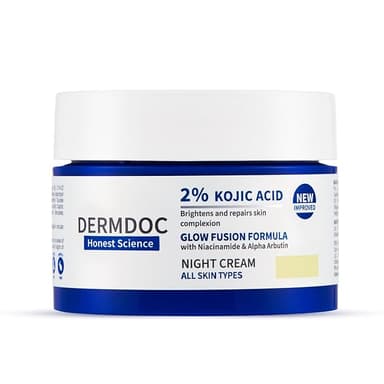 DERMDOC 2 Kojic Acid Night Cream 50g With Niacinamide Alpha