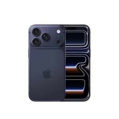 iPhone 17 Pro 256 GB: 15.93 cm (6.3″) Display with Promotion up to 120Hz, A19 Pro Chip, Breakthrough Battery Life, Pro Fusion Camera System with Center Stage Front Camera; Deep Blue