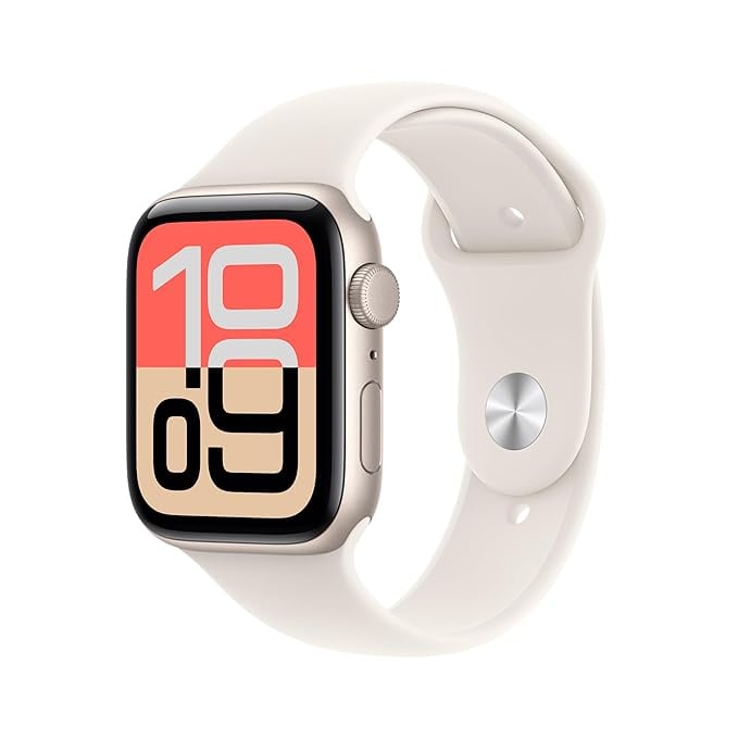 Apple Watch Se 3 Gps 44mm Starlight Aluminium Case - Amazon product photo Apple Watch Se 3 Gps 44mm Starlight Aluminium Case product image from Amazon