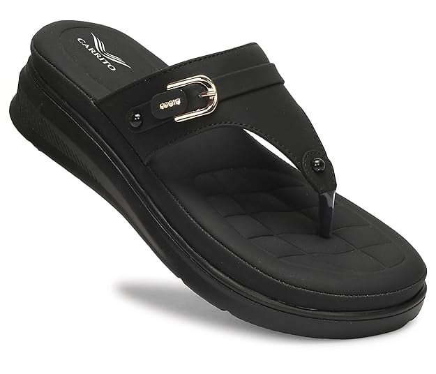Carrito Women Wedge Heels Thong Sandals Comfortable Flats - Amazon product photo Carrito Women Wedge Heels Thong Sandals Comfortable Flats product image from Amazon