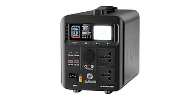 SARRVAD K700 Portable Power Station 672Wh LiFePO4 Silent