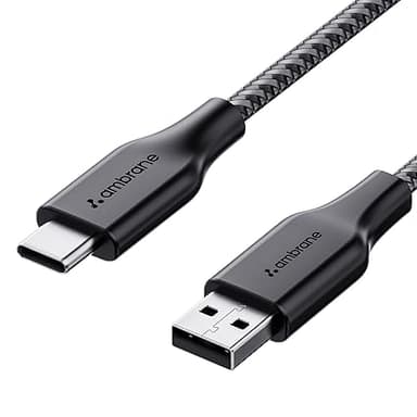 Ambrane Unbreakable 3A Fast Charging 1.5m Braided Type C