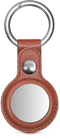 FOLX FAB72 Premium Faux Leather Key Ring Holder Only Key