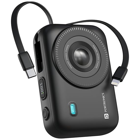 Portronics Power Shutter 20000mah 15w Magnetic Wireless - Amazon product photo Portronics Power Shutter 20000mah 15w Magnetic Wireless product image from Amazon