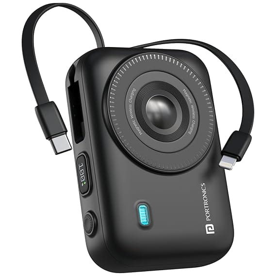portronics power shutter 20000mah 15w magnetic wireless - Amazon product photo portronics power shutter 20000mah 15w magnetic wireless product image from Amazon
