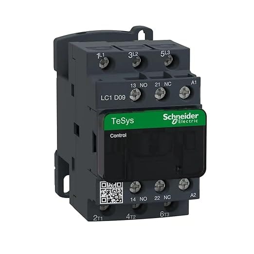 Schneider Electric TeSys D - AC Contactor - 9A AC3 lt 440 V - Amazon product photo Schneider Electric TeSys D - AC Contactor - 9A AC3 lt 440 V product image from Amazon