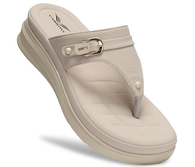 Carrito Women Wedge Heels Thong Sandals Comfortable Flats - Amazon product photo Carrito Women Wedge Heels Thong Sandals Comfortable Flats product image from Amazon