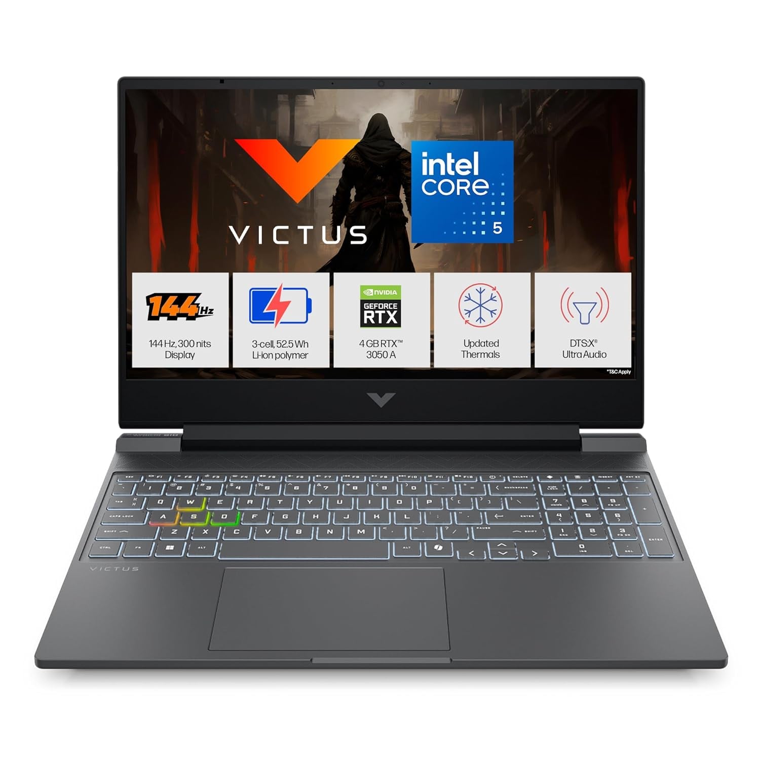 HP Victus Intel Core 5 210h 4GB Rtx 3050 24GB DDR5 512GB product image