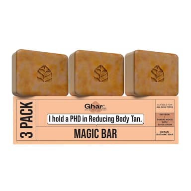 Ghar Soaps Sandalwood Saffron Magic Bar Bath 300 Gms Pack 3 price history chart and lowest price