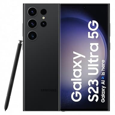 Samsung Galaxy S23 Ultra 5G AI Smartphone Phantom Black