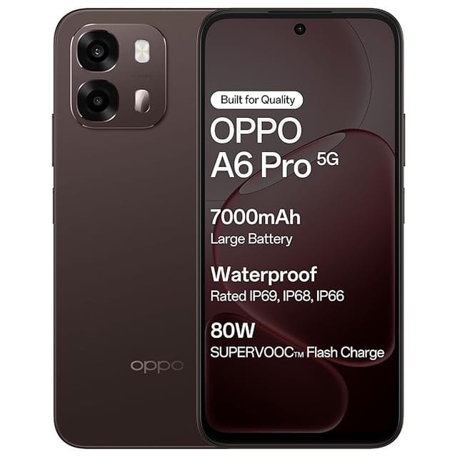 oppo a6 pro 5g brown 8gb ram 128gb storage 6.75 inch screen - Amazon product photo oppo a6 pro 5g brown 8gb ram 128gb storage 6.75 inch screen product image from Amazon