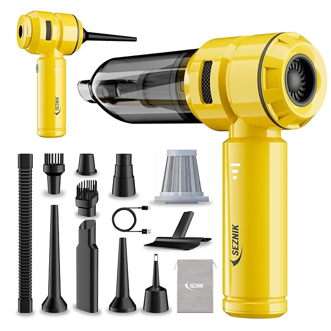 Seznik Vacuum Cleaner Home Use Car Use 4 1 Cordless Vacuum - Amazon product photo Seznik Vacuum Cleaner Home Use Car Use 4 1 Cordless Vacuum product image from Amazon