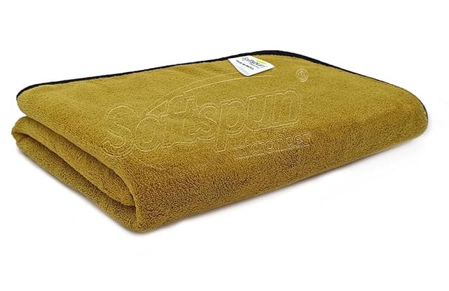 softspun microfiber bath towel 1 pc 280 gsm 70x140 olive - Amazon product photo softspun microfiber bath towel 1 pc 280 gsm 70x140 olive product image from Amazon