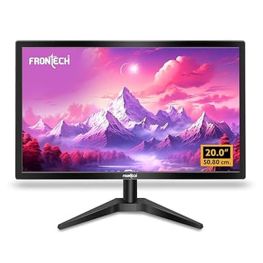 FRONTECH 20 Inch 50.8 cm LED HD 1600 x 900 60Hz Black 16.7M