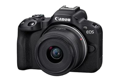 Canon EOS R50 RF-S18-45mm f4.5-6.3 STM Mirrorless Camera
